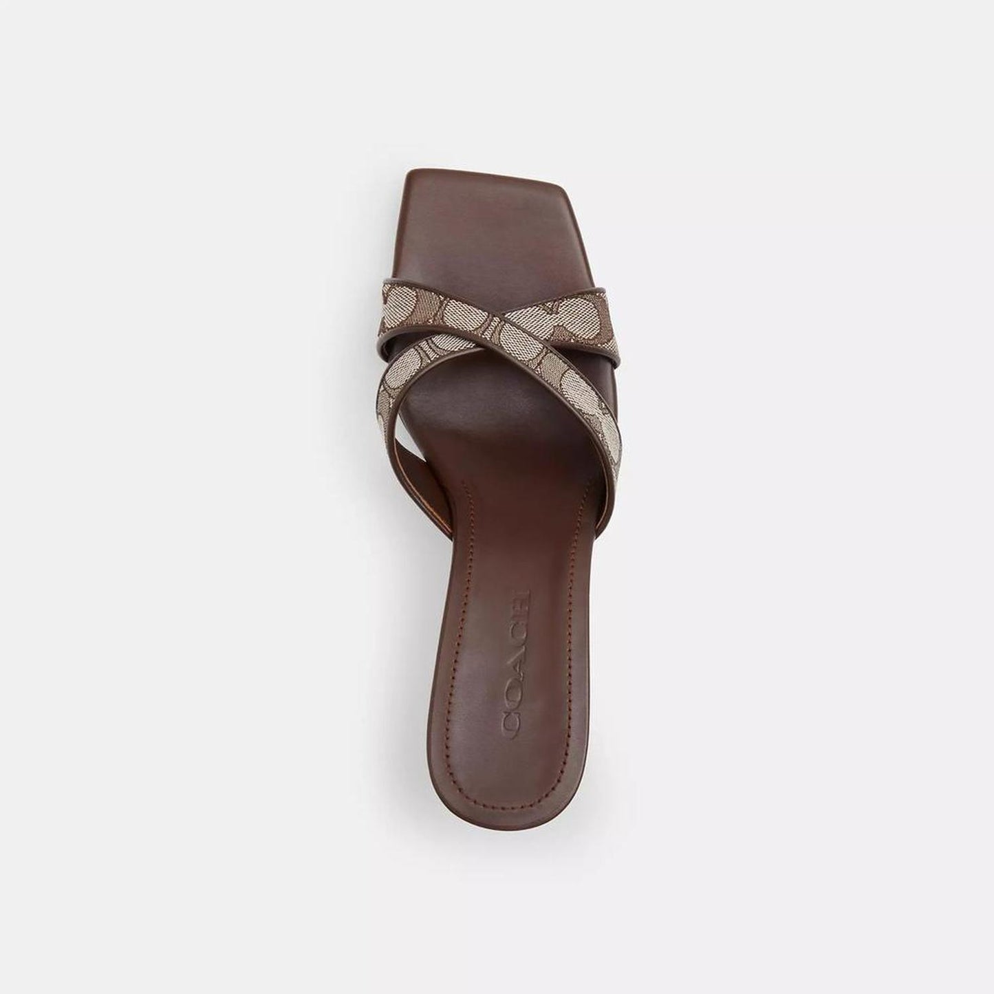 Wedge Sandal In Signature Jacquard