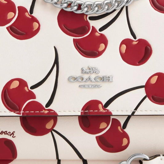 Mini Klare Crossbody Bag With Cherry Print