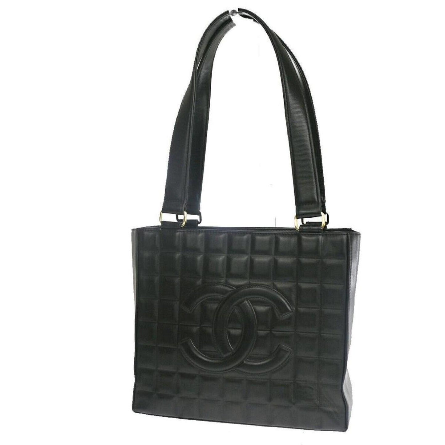Chanel Chocolate Bar Leather Shoulder Bag (Pre-Owned)