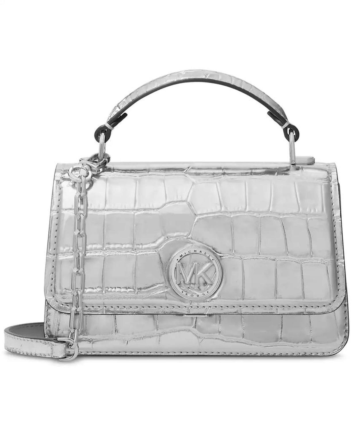 Delancey Small East West Top Handle Chain Crossbody