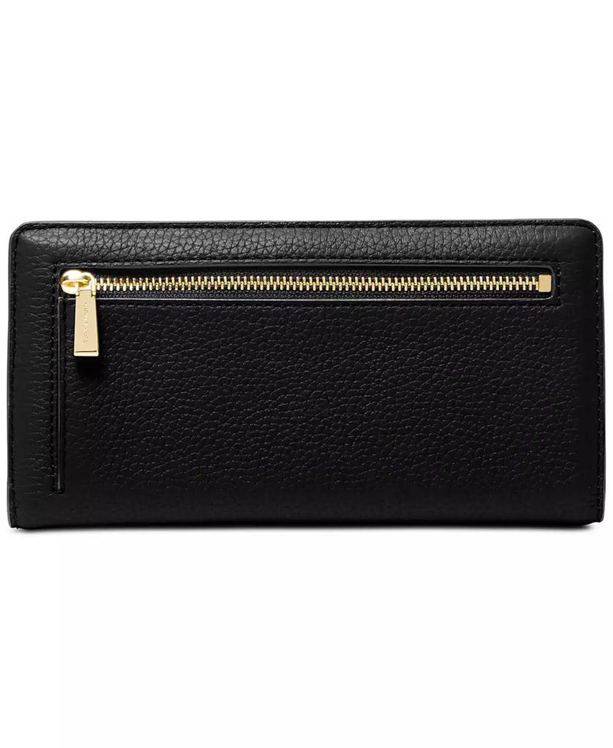 Bryant Large Slim Leather Snap Wallet