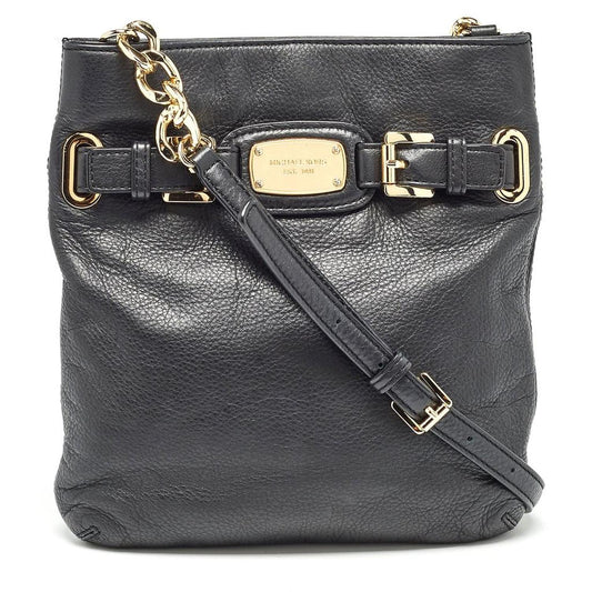 Michael Michael Kors  Leather Hamilton Crossbody Bag