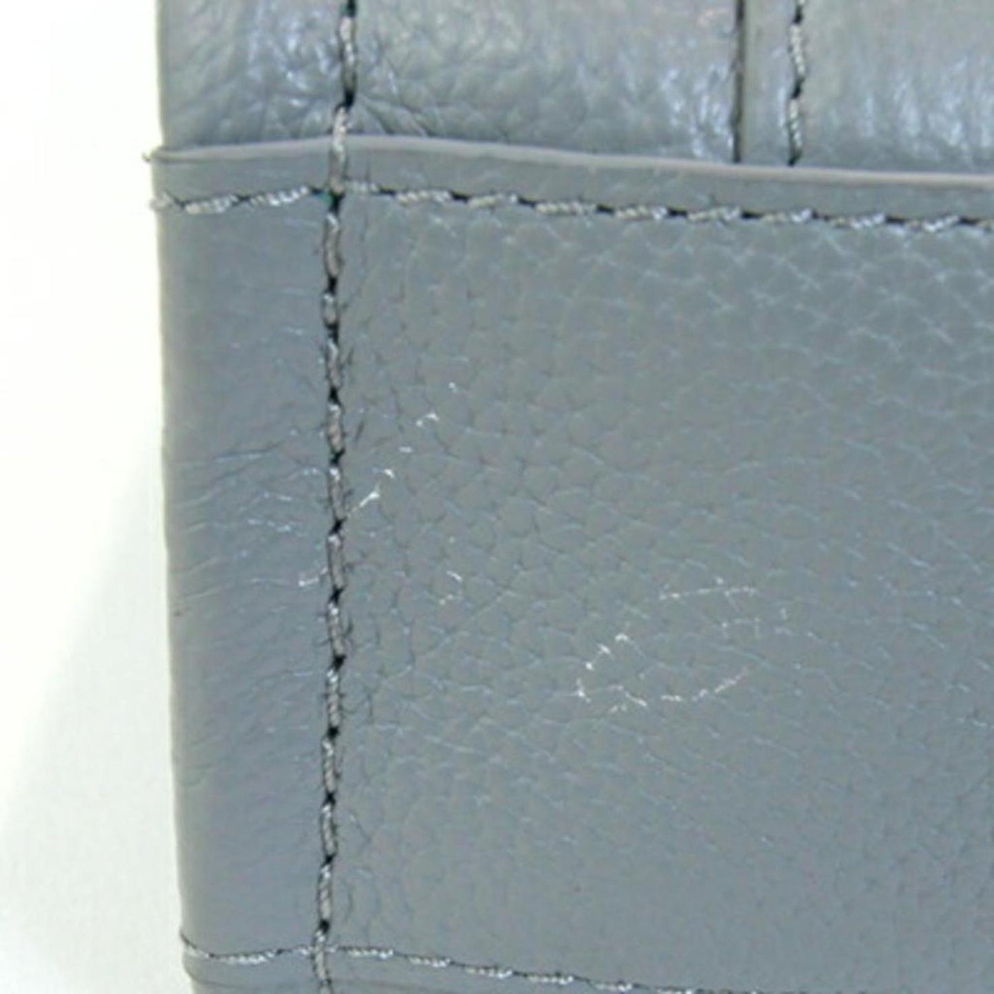 Leather Handbag Pochette (Pre-Owned)