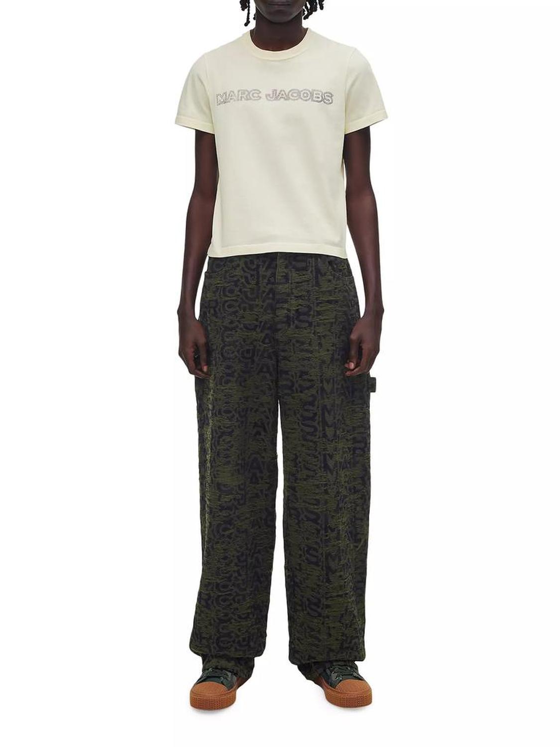 The High Top Camouflage Jacquard Sneakers