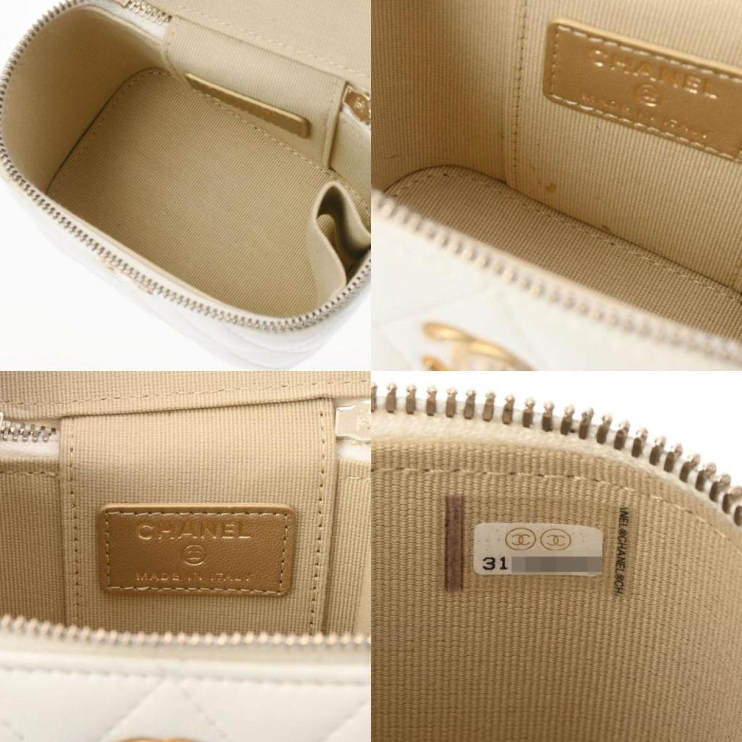 Chanel Vanity Leather Shopper Bag (Pre-Owned)