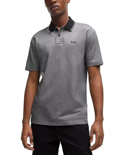 Men's Logo-Print Polo Shirt