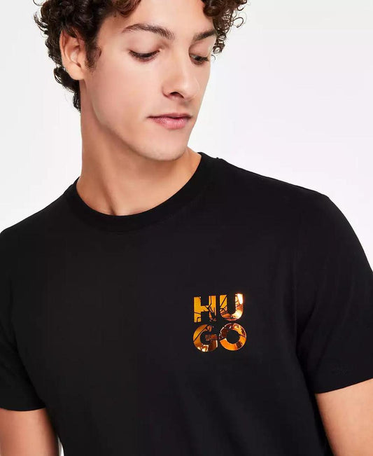 HUGO by Men's Regular-Fit Logo Graphic T-Shirt
