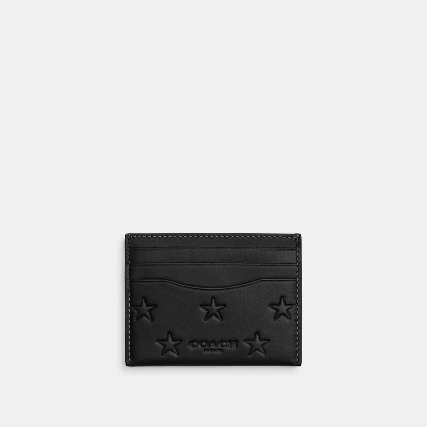 Coach Outlet Slim Id Card Case With Star Print