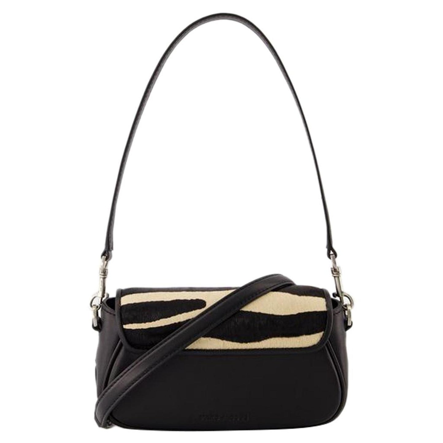 The Small Shoulder Bag - - Leather - Black