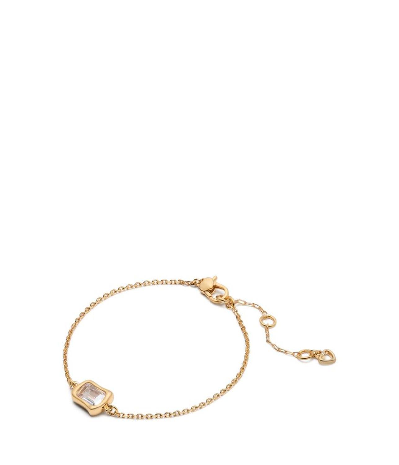 Molten Glass Solitaire Bracelet