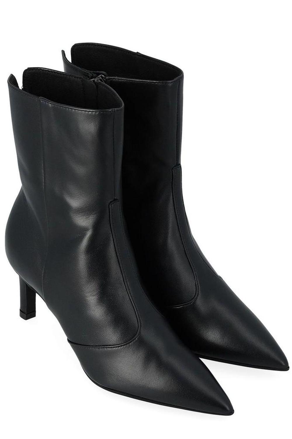 Furla Essential Pointed-Toe Ankle Boots