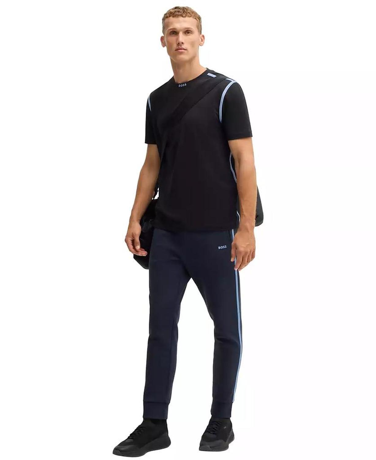 Men's Tape Trim Regular-Fit T-Shirt