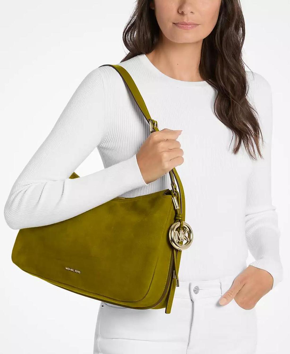 Michael Kors Women's Nolita Top Zip Convertible Large Shoulder Bag