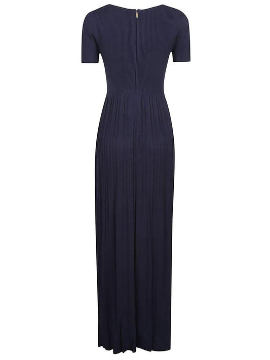 Michael Michael Kors Ribbed Stretch Knit Midi Dress
