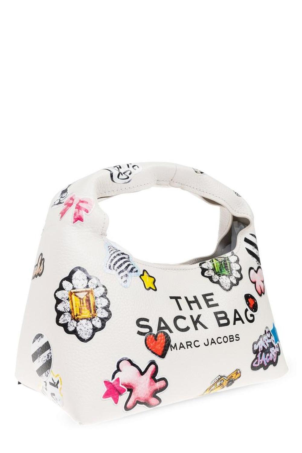 Marc Jacobs The Sticker Top Handle Mini Sack Bag