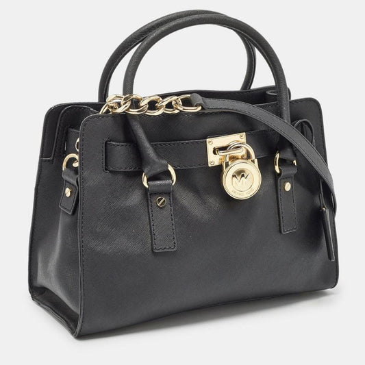 Michael Kors Leather Medium Hamilton East West Satchel