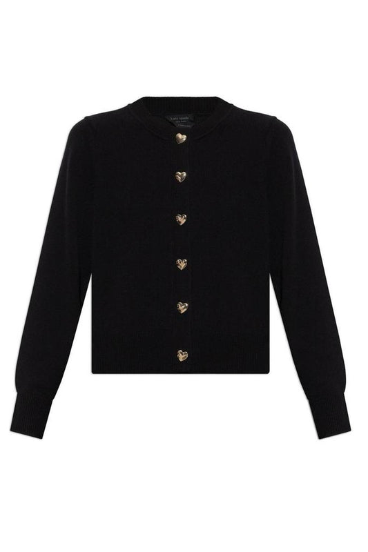 Kate Spade Heart Button Cardigan Knitwear