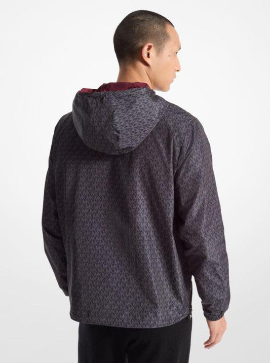 Reversible Signature Logo Windbreaker Jacket