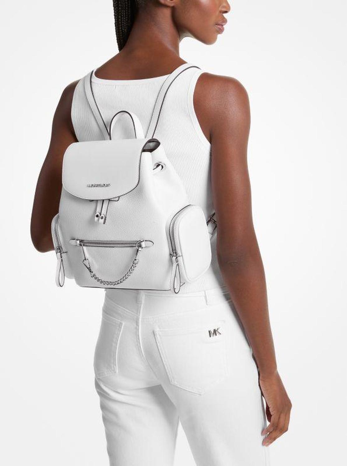 Jet Set Medium Pebbled Leather Backpack