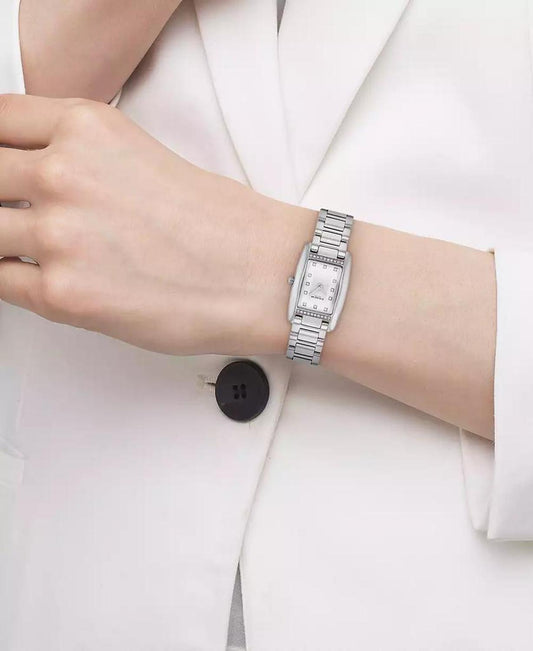 Women's Reese Silver Tone Stainless Steel Bracelet Watch, 20mm