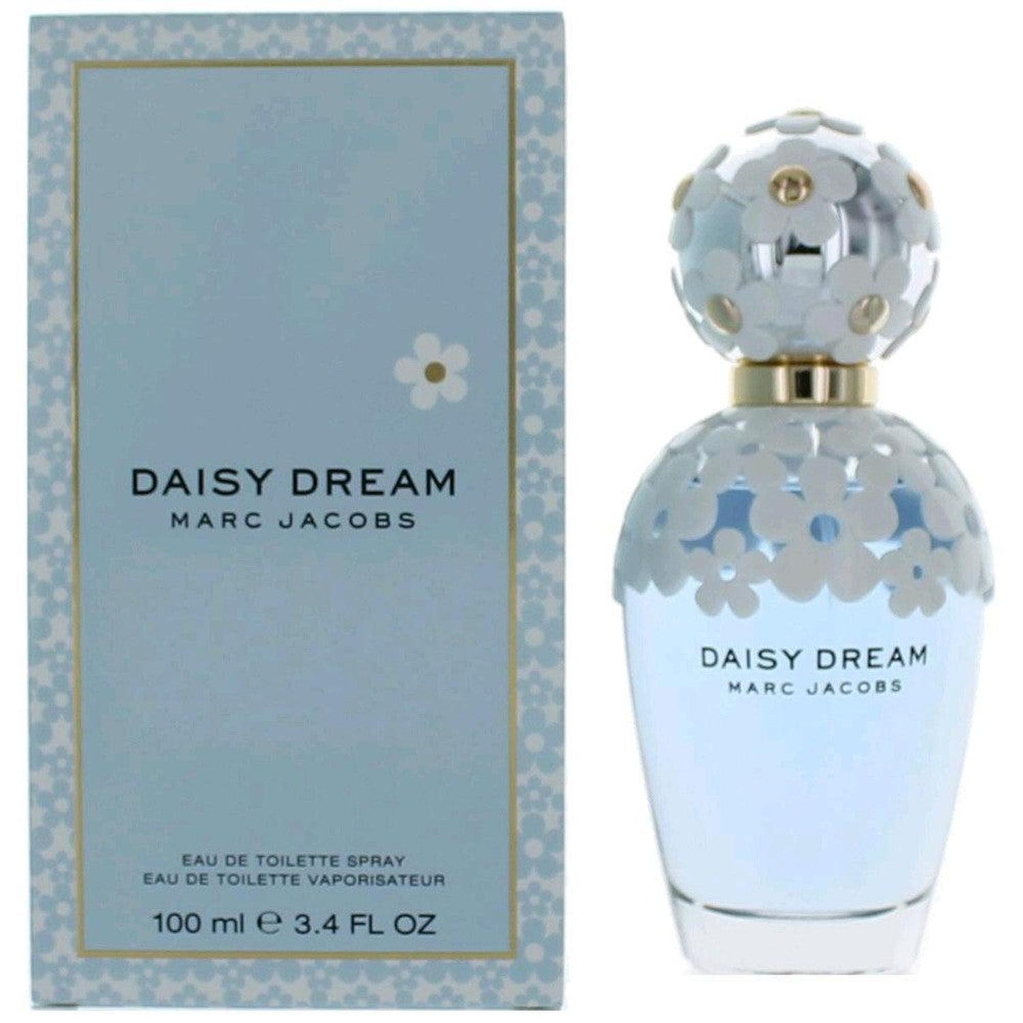 2pcs Daisy Dream by , 3.4 oz Eau De Toilette Spray for Women