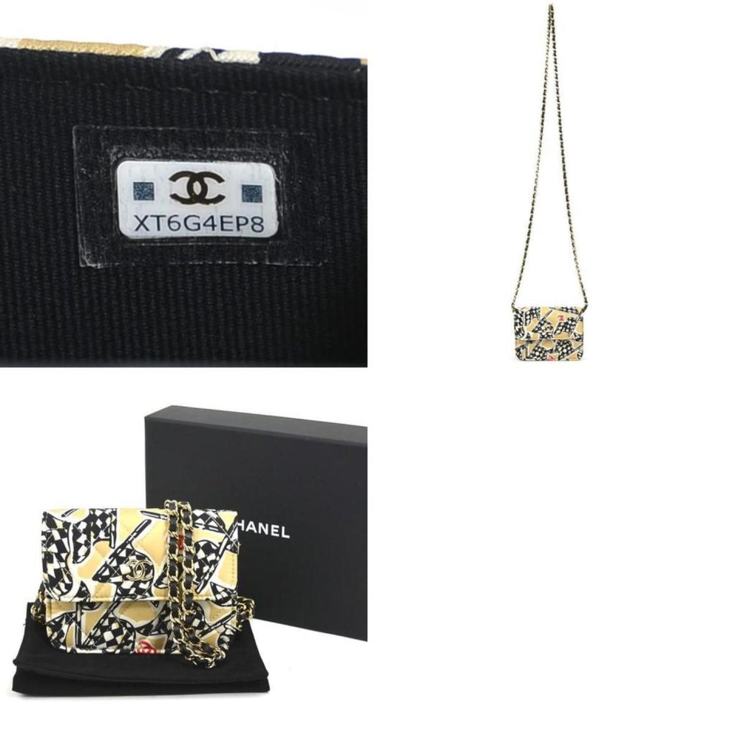 Chanel Canvas Shoulder Bag (Pre-Owned)