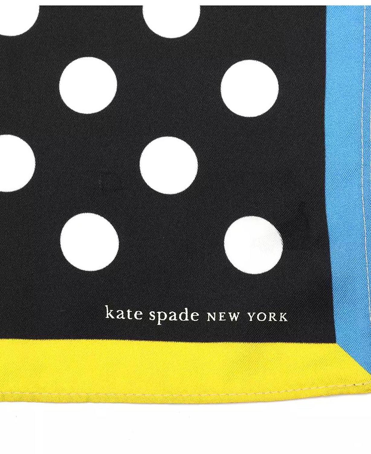 Women's Breezy Dot Silk Bandana Scarf