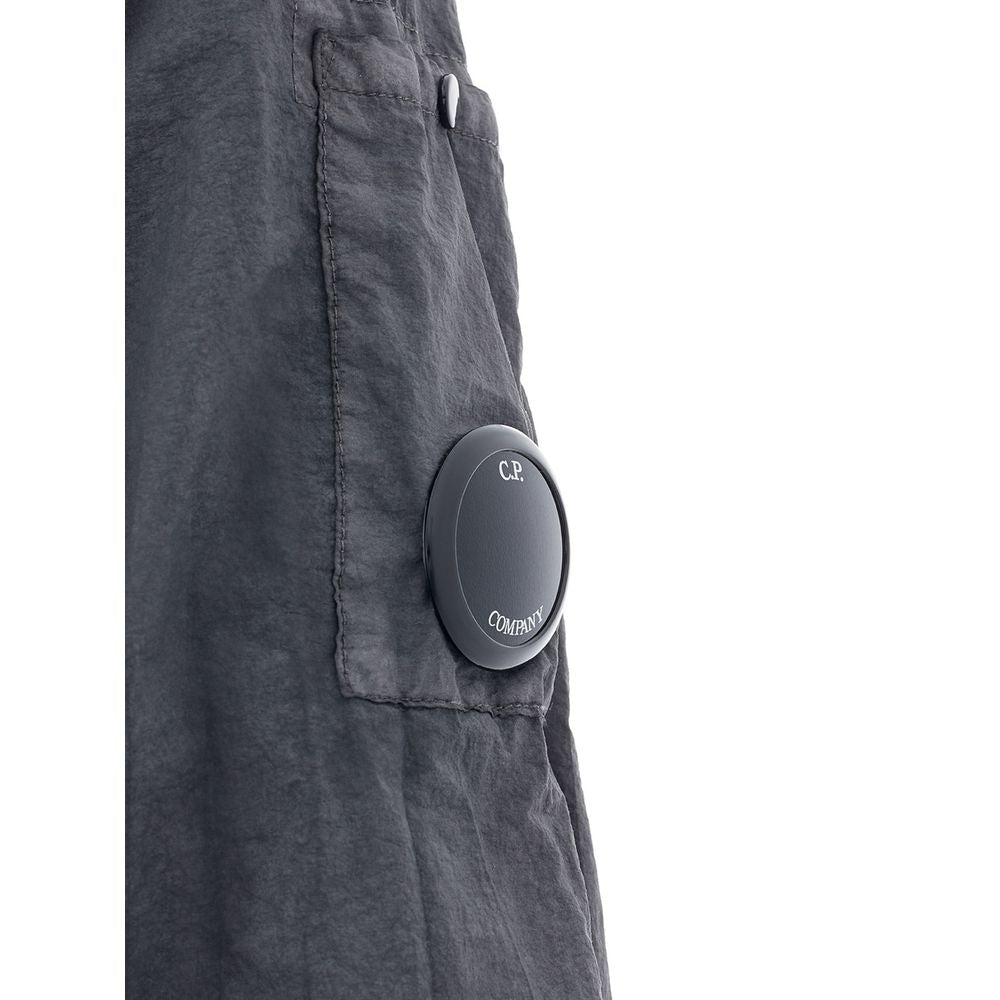 C.P. Company Sleek Black Polyamide Men's Jacket