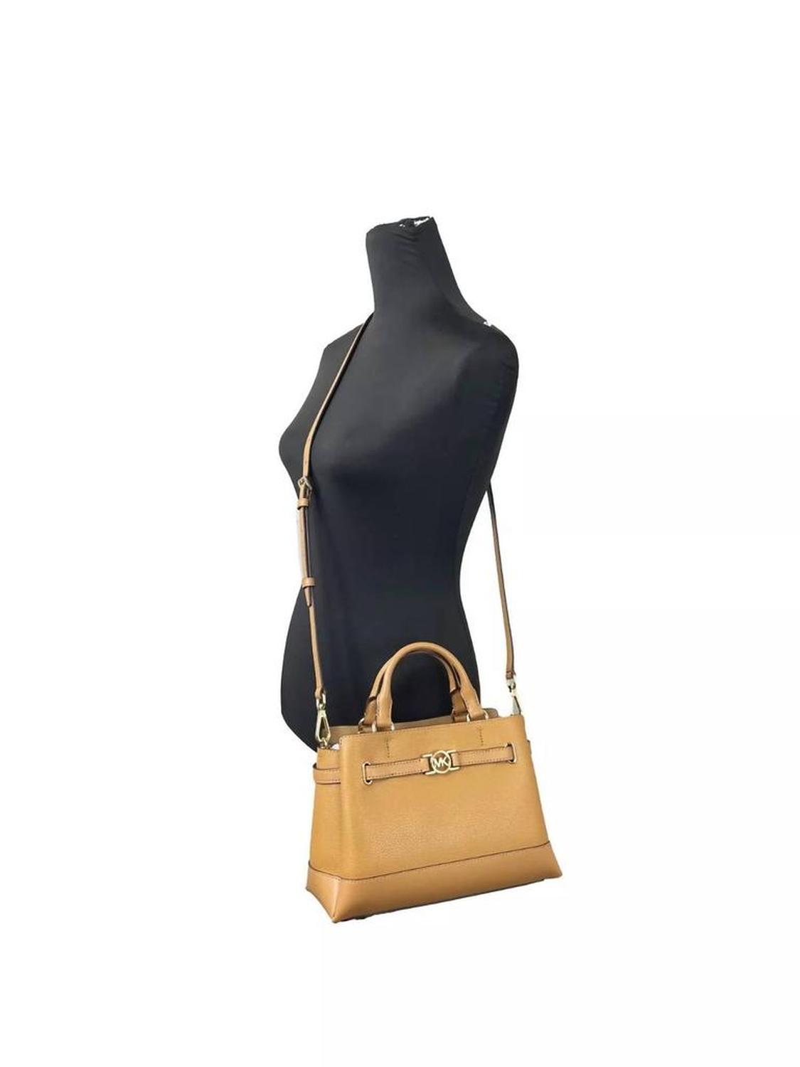 Women's Reed Small Belted Satchel Crossbody Bag In Brown