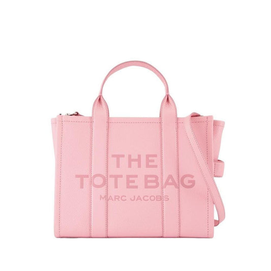 The Medium Tote - Leather - Pink