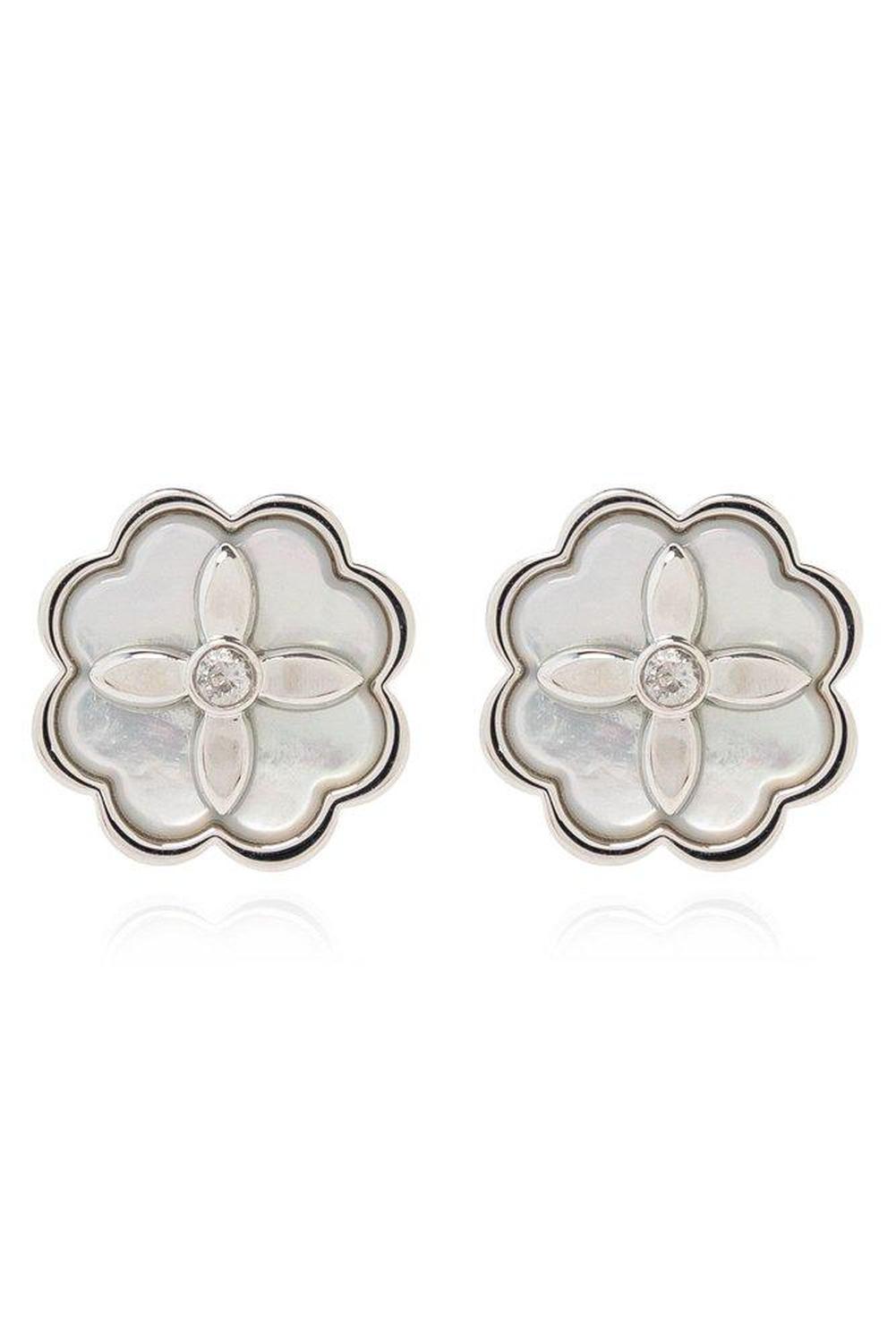 Kate Spade Floral Motif Earrings