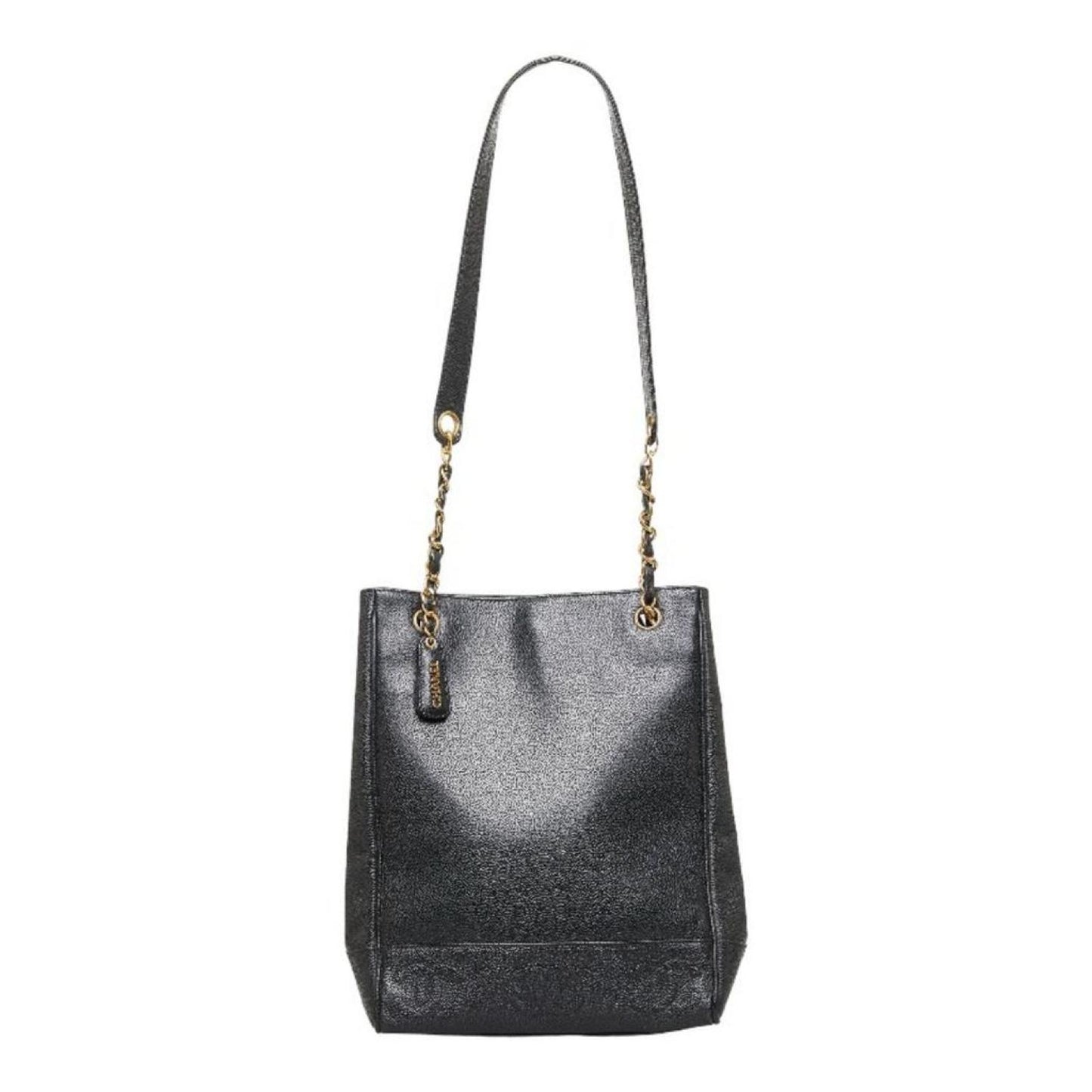 Chanel Triple Coco Leather Shoulder Bag (Pre-Owned)