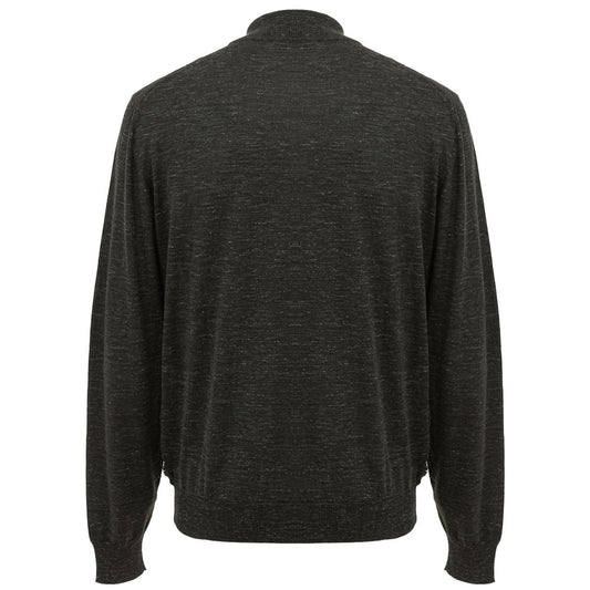 Brioni Green Wool Polo Shirt