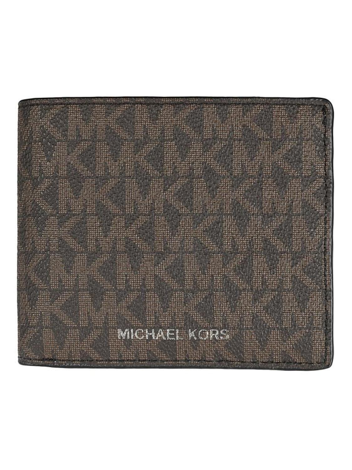 Michael Kors Monogram Bi-Fold Wallet