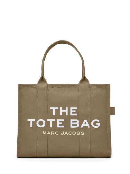 Cotton Logo-Printed Tote Bag With Double Handles
