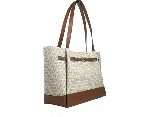 Reed Large Belted Tote Shoulder Bag Purse Women's ivory