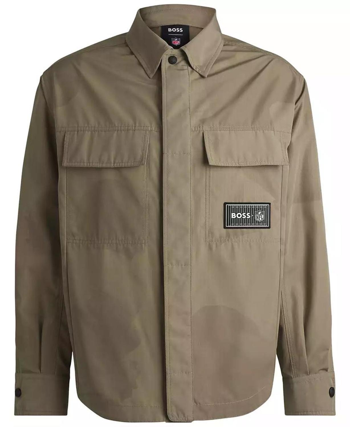 BOSS x NFL Men's Oversized-Fit Shirt