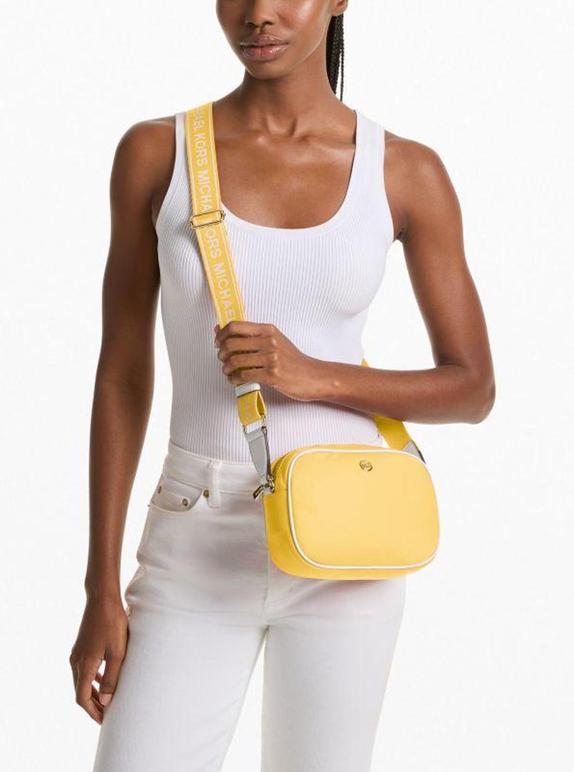 Jet Set Medium Nylon Camera Crossbody Bag