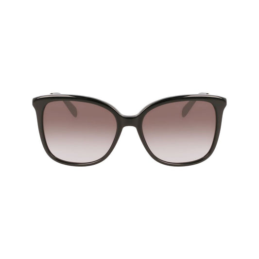 Longchamp Black Acetate Sunglasses