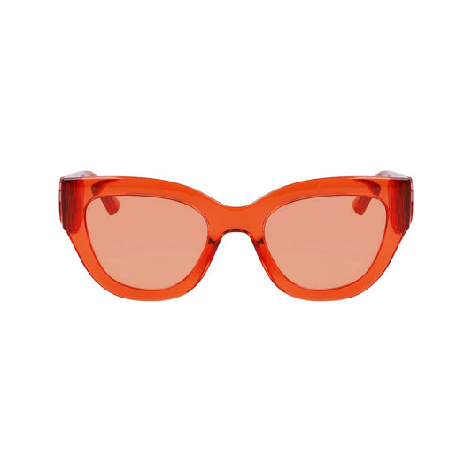 Longchamp Orange Injected Sunglasses