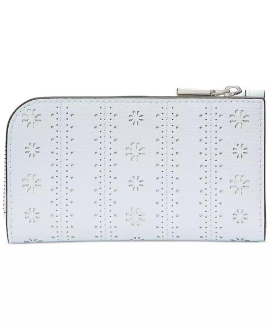 Devin Pointelle Leather Small Bifold Wallet