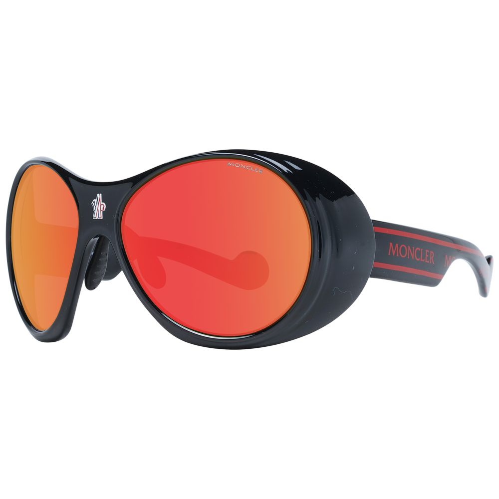 moncler goggles Moncler Black Unisex Sunglasses