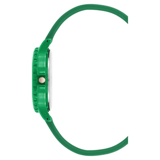 Juicy Couture Green Silicone Watch