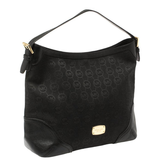 Michael Michael Kors Signature Canvas And Leather Millbrook Hobo