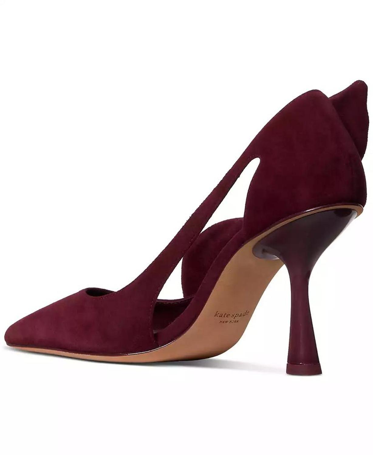 Women's Bunnie Suede Slip-On Pumps