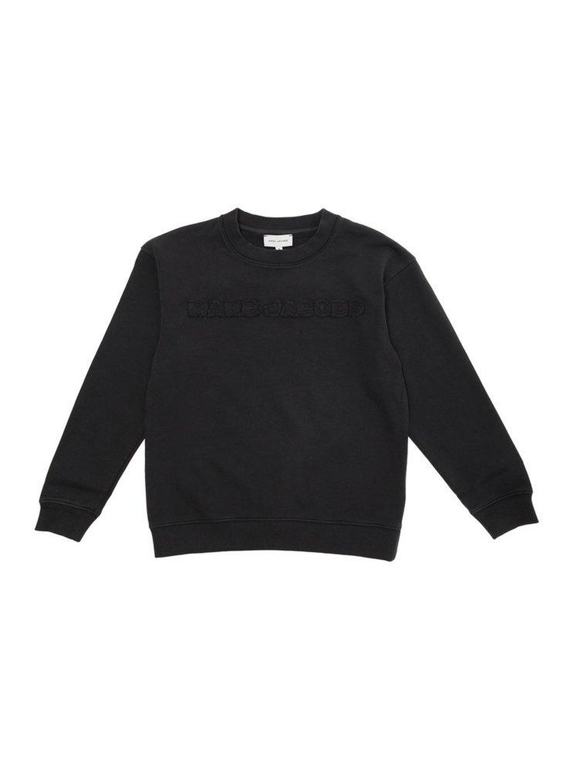 The Marc Jacobs Kids Logo Embroidered Crewneck Swetashirt