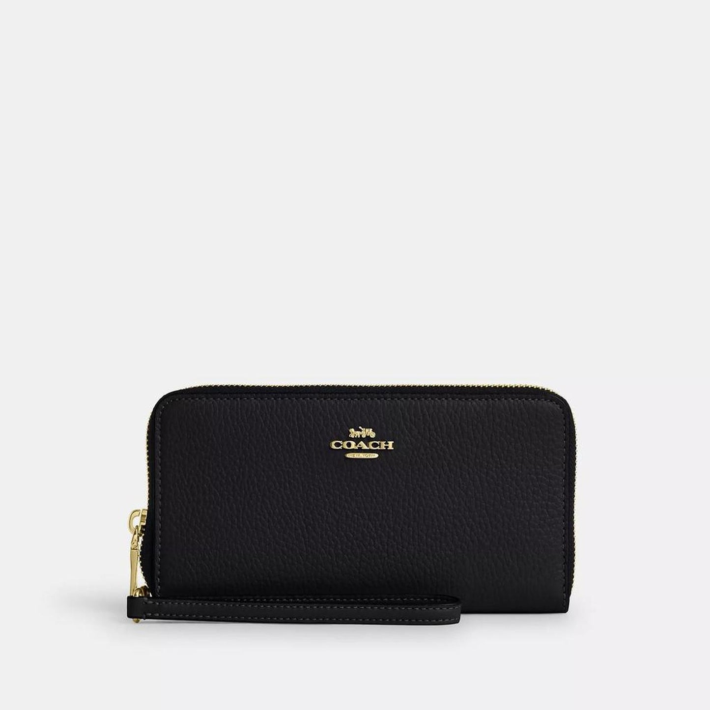 Long Zip Around Wallet With Detachable Card Case