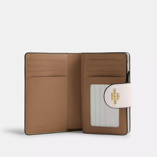 Coach Outlet Medium Corner Zip Wallet With Creature Print