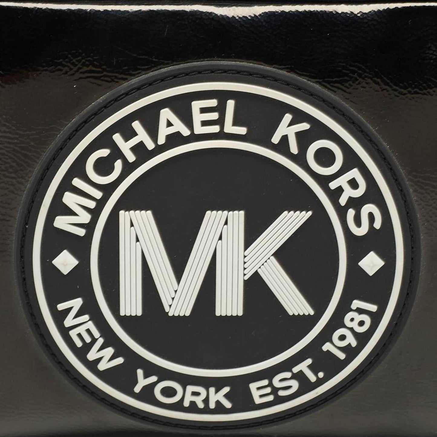 Michael Kors Patent Leather Fulton Crossbody Bag