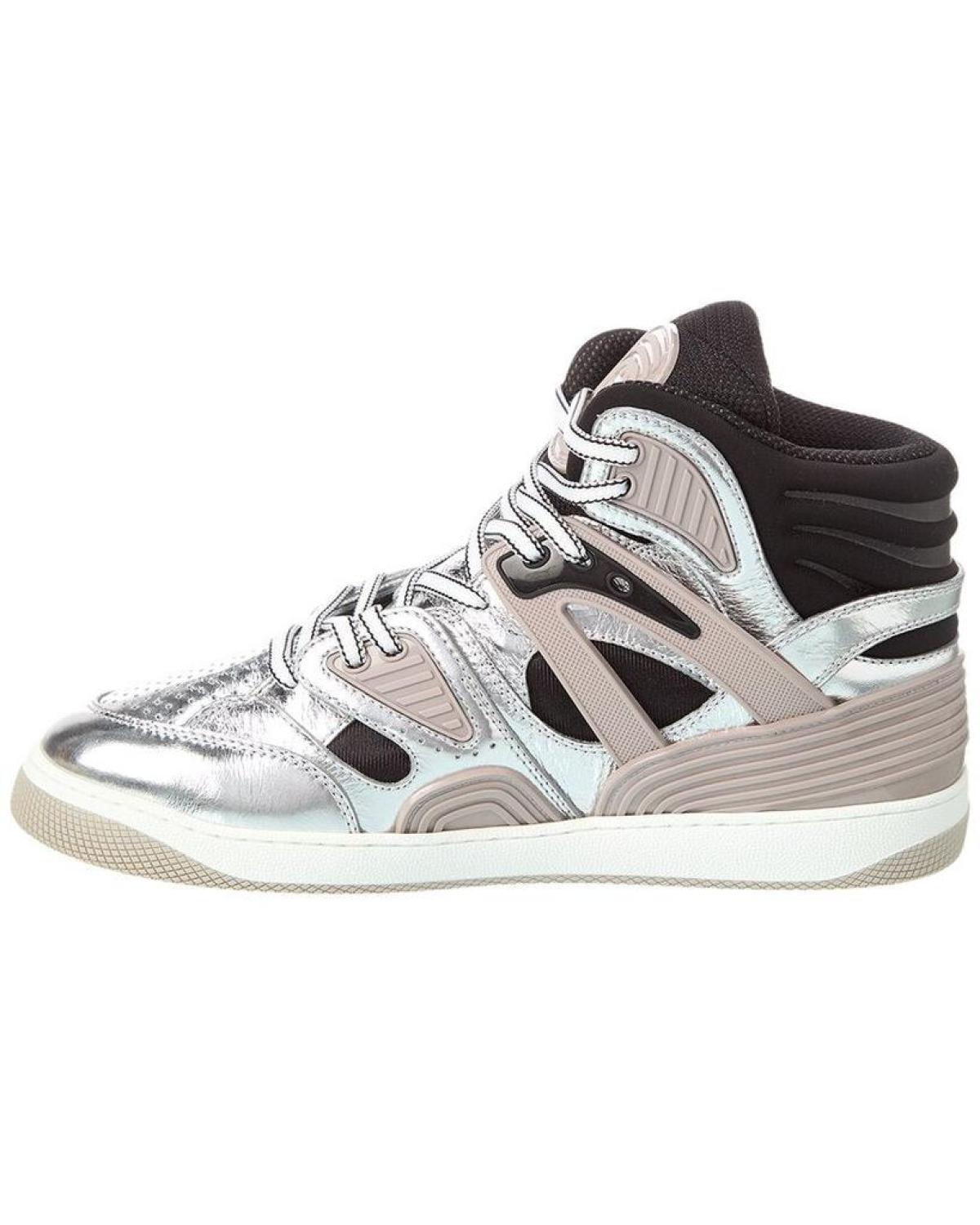 Gucci Basket High Leather Sneaker